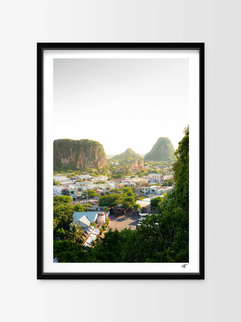 Marble Mountains, Da Nang I – Impression d&rsquo;Art Mural Vietnam