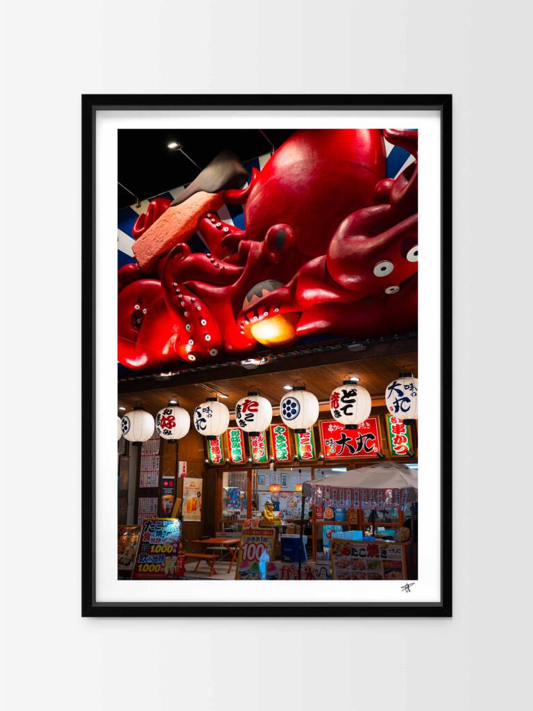Light in Shinsekai, Osaka II – Impression d’Art Mural Japon