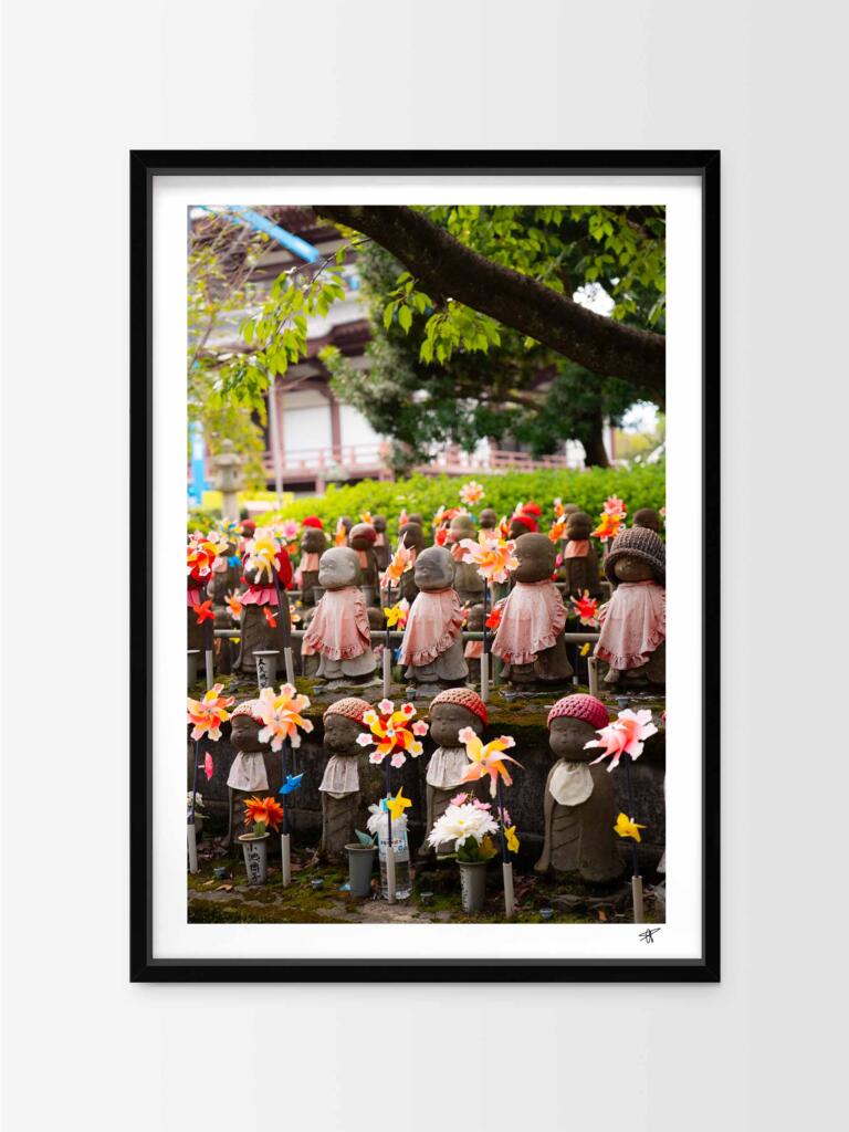 Statues Japonaises –  Impression d&rsquo;Art Mural Japon