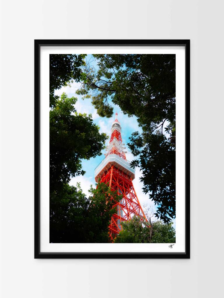 Tokyo Tower I – Impression d’Art Mural Japon