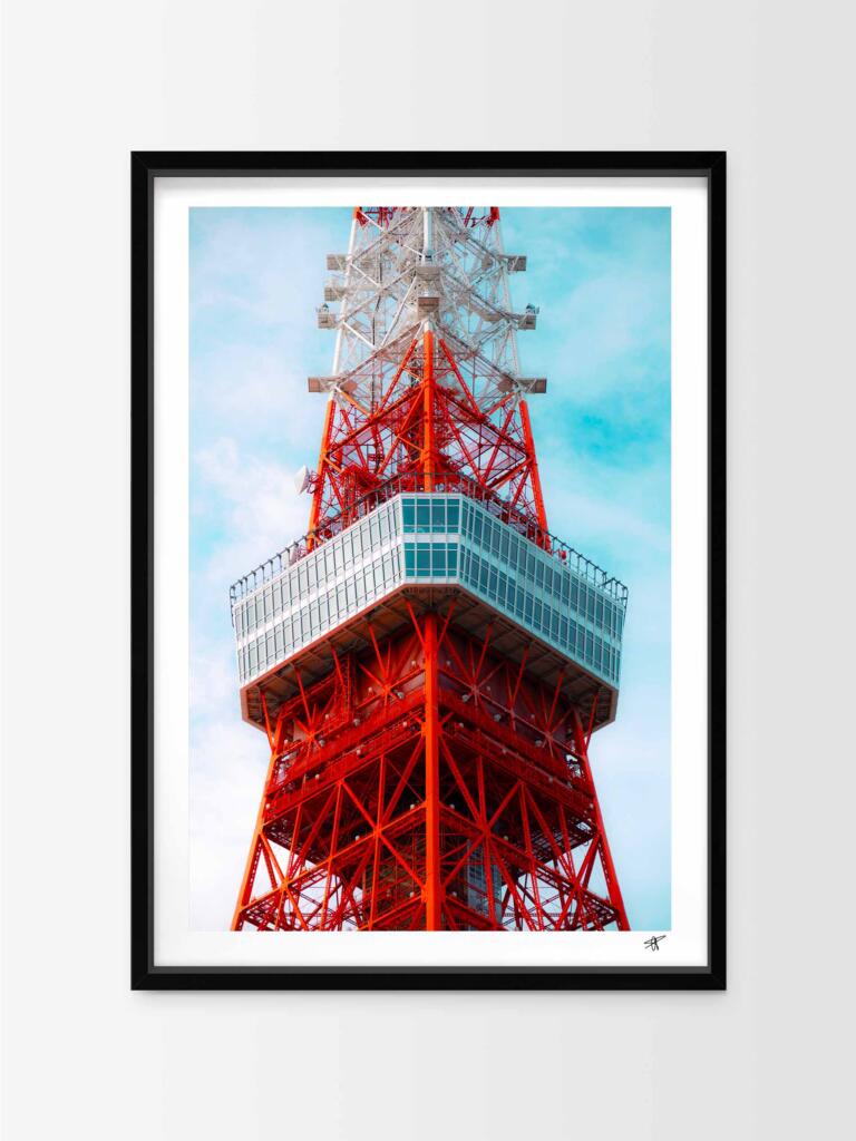 Tokyo Tower II – Impression d’Art Mural Japon