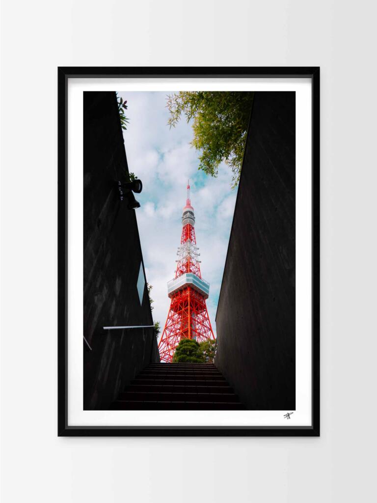 Tokyo Tower III – Impression d’Art Mural Japon