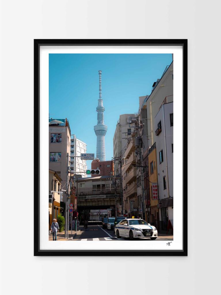 Asakusa Tower II – Impression d’Art Mural Japon
