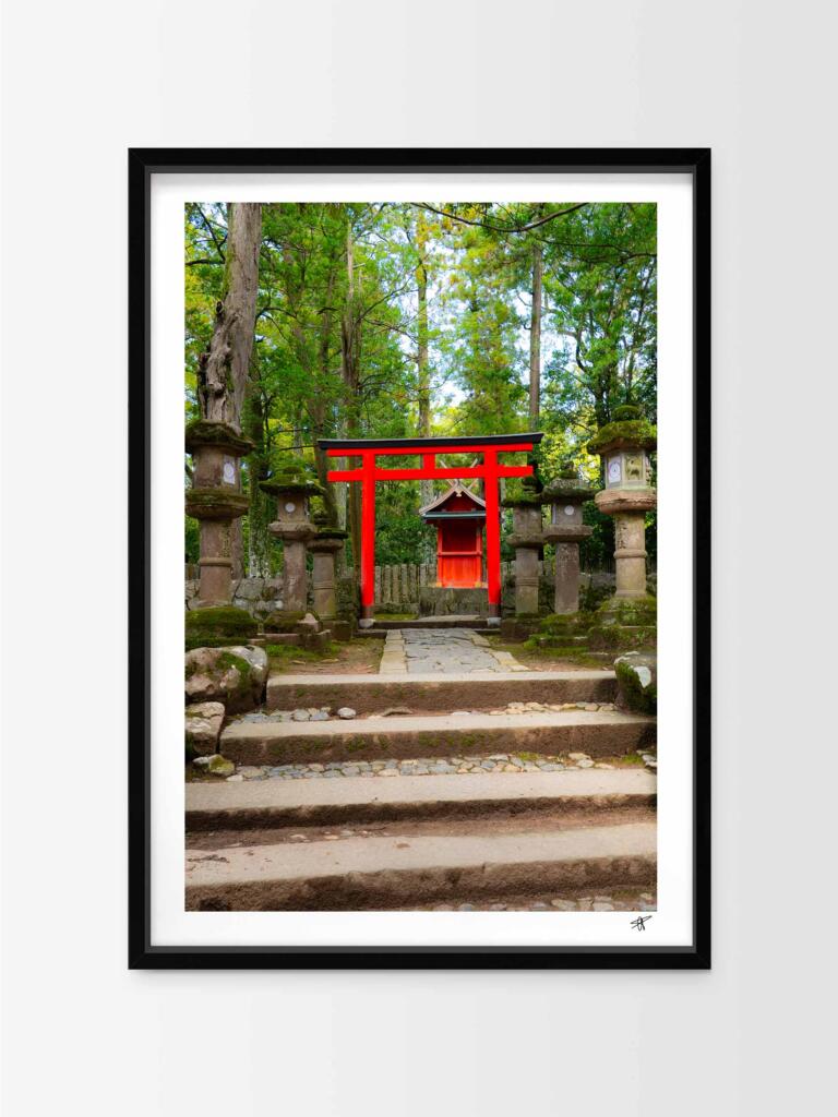 Kasuga-taisha, Nara I –  Impression d&rsquo;Art Mural Japon