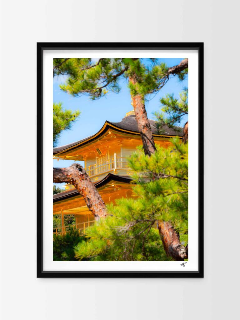 Kinkaku-ji Temple, Kyoto IV – Impression d’Art Mural Japon