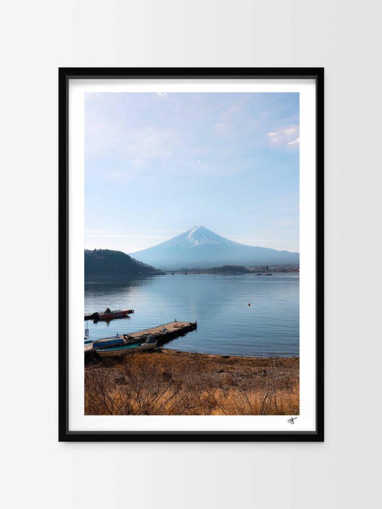 Mt Fuji from the lake II – Impression d’Art Mural Japon