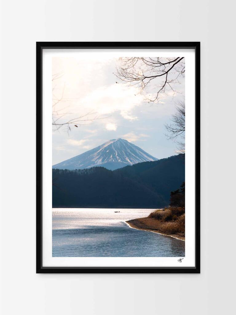 Mt Fuji from the lake V – Impression d’Art Mural Japon