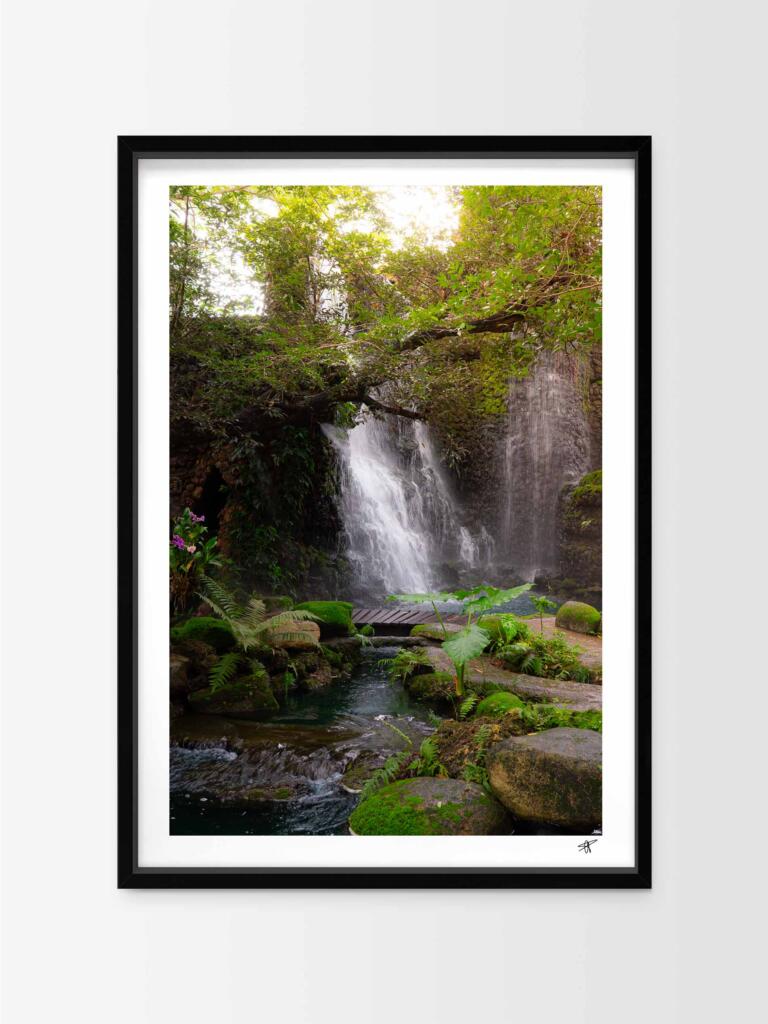 Waterfall in Chiang Mai – Impression d&rsquo;Art Mural Thailande