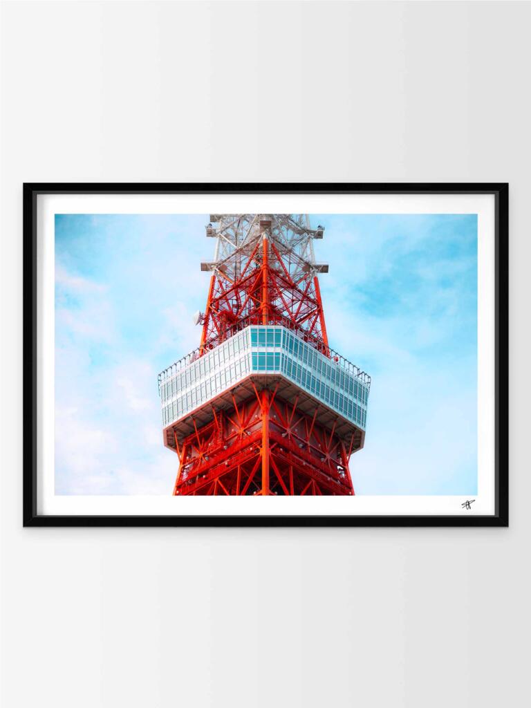 Tokyo Tower III – Impression d’Art Mural Japon