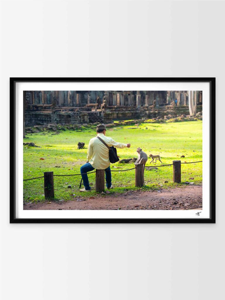 Friendship II, Siem Reap – Impression d&rsquo;Art Mural Cambodge