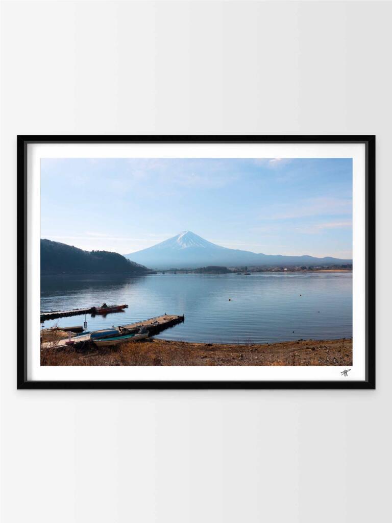 Mt Fuji from the lake I – Impression d’Art Mural Japon