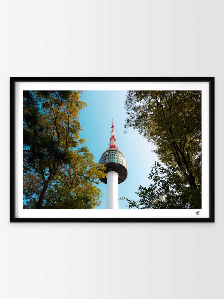 Seoul Tower I – Impression d’Art Mural Corée du Sud