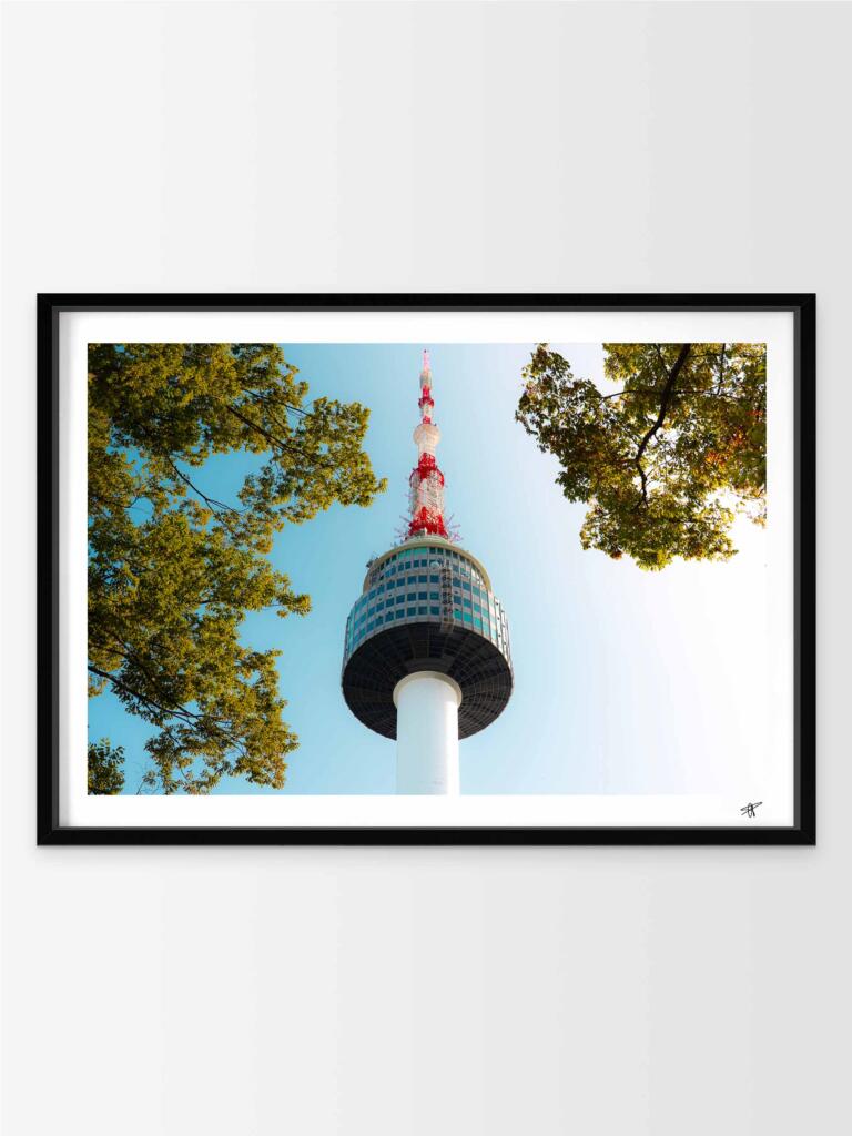 Seoul Tower II – Impression d’Art Mural Corée du Sud