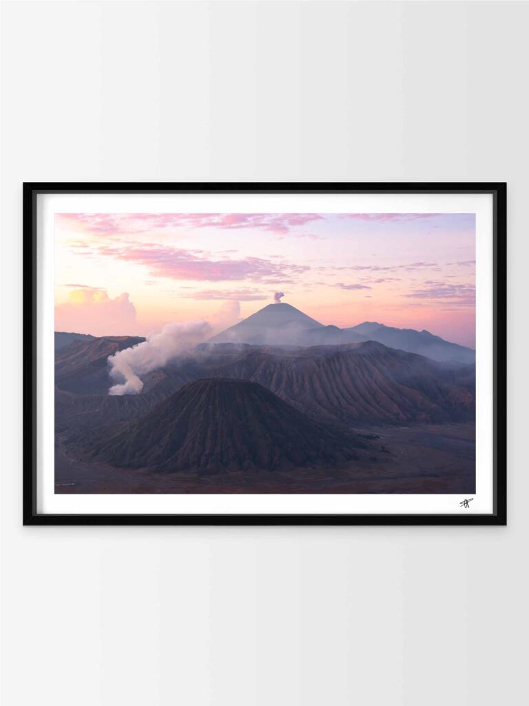 Sunrise in Bromo, Java I – Impression d’Art Mural Indonésie