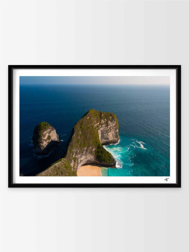 Kelingking Beach, Nusa Penida I – Impression d’Art Mural Indonésie