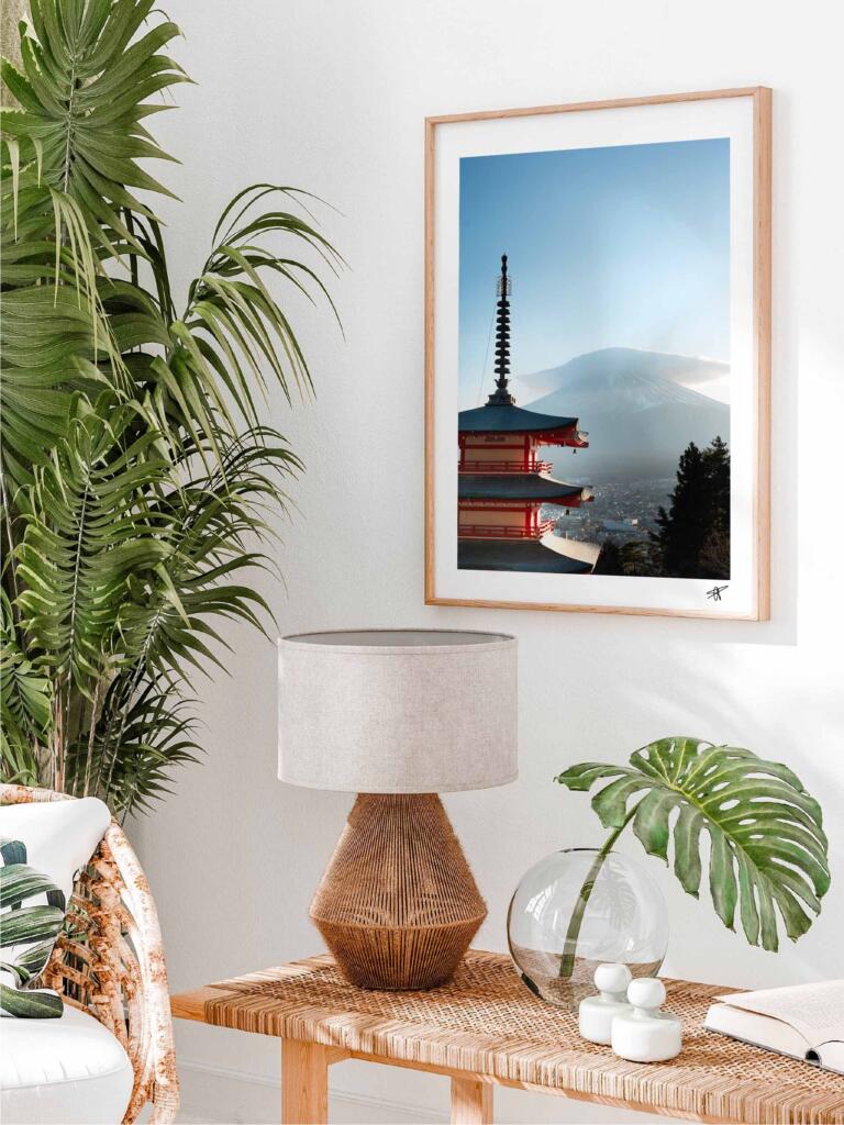 Chureito Pagoda x Mt Fuji I – Impression d’Art Mural Japon - hover