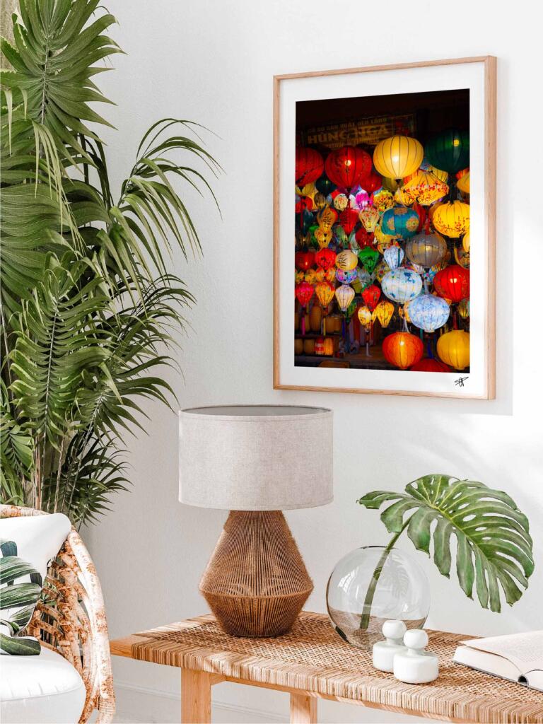 Lights in Hoi An – Impression d&rsquo;Art Mural Vietnam - hover