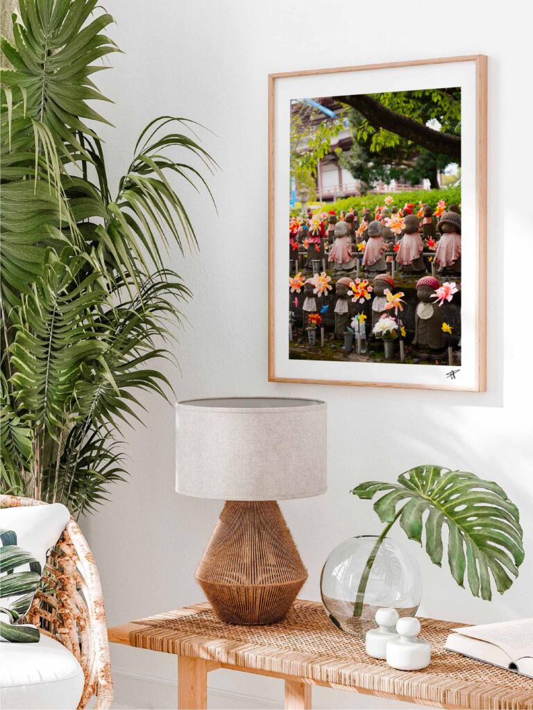 Statues Japonaises –  Impression d&rsquo;Art Mural Japon - hover
