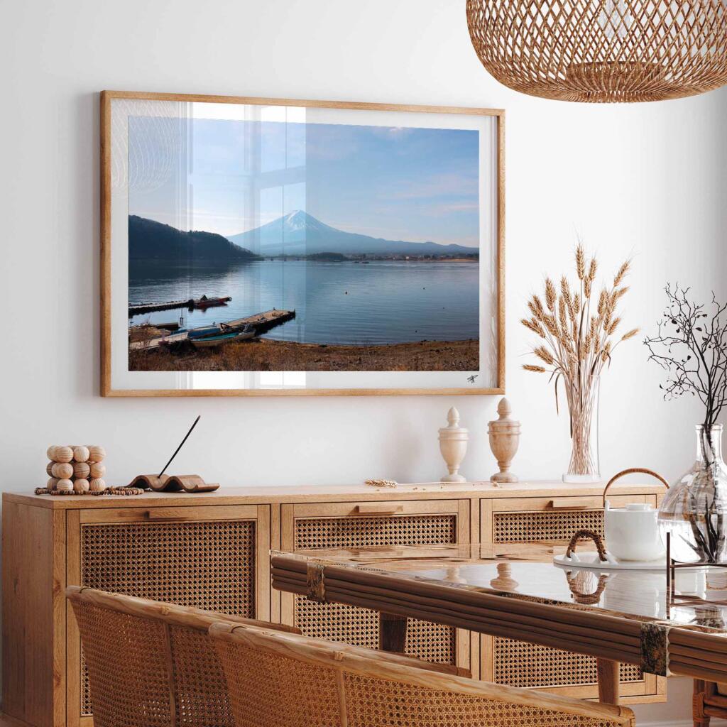 Mt Fuji from the lake I – Impression d’Art Mural Japon - hover