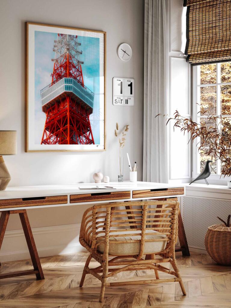 Tokyo Tower II – Impression d’Art Mural Japon - hover