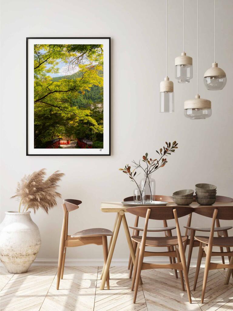 Kurama Dera, Kyoto II –  Impression d&rsquo;Art Mural Japon - hover