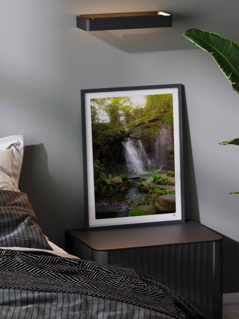Waterfall in Chiang Mai – Impression d&rsquo;Art Mural Thailande - hover