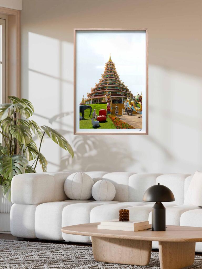 Wat Huay Pla Kang I, Chiang Rai – Impression d’Art Mural Thailande - hover