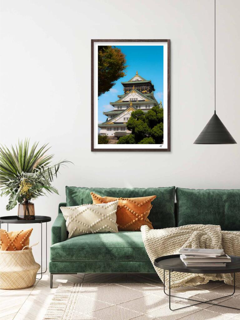 Osaka Castle I – Impression d’Art Mural Japon - hover