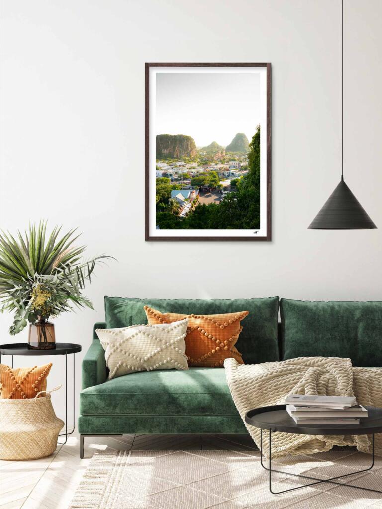 Marble Mountains, Da Nang I – Impression d&rsquo;Art Mural Vietnam - hover