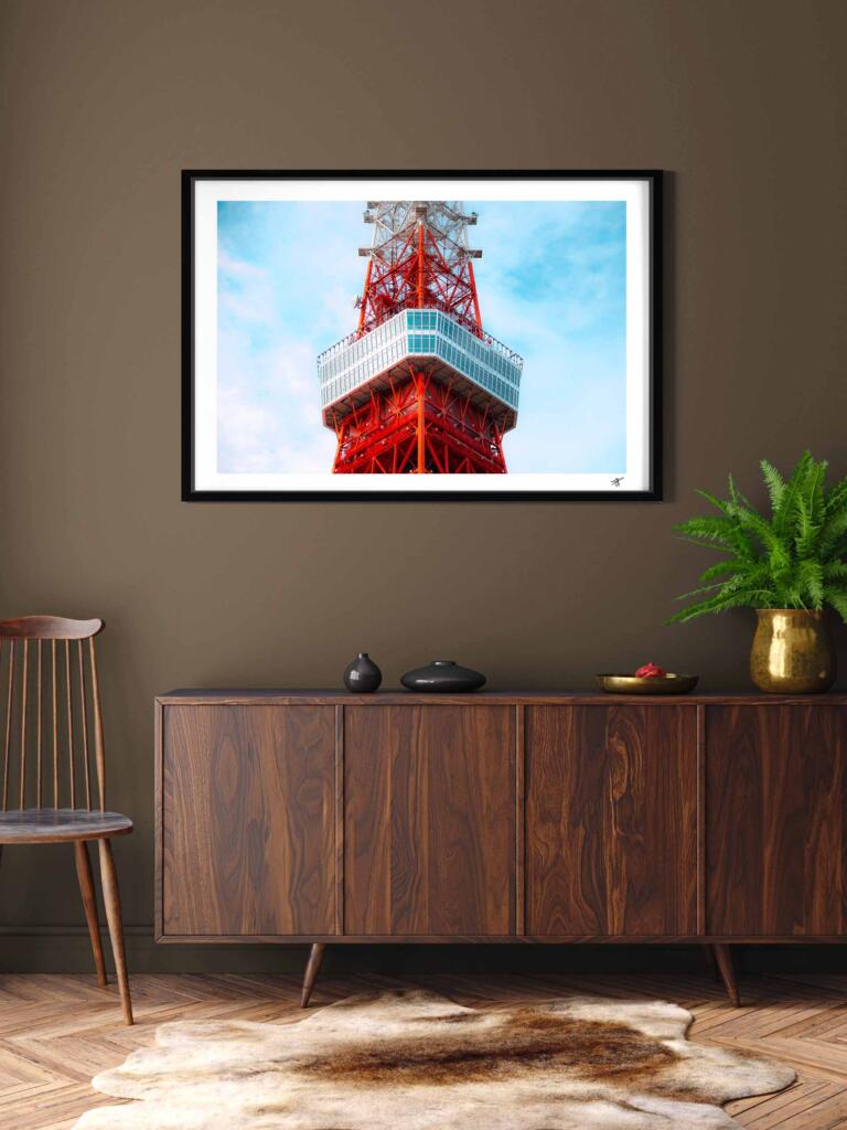 Tokyo Tower III – Impression d’Art Mural Japon - hover