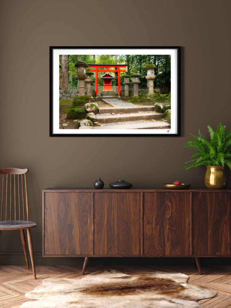 Kasuga-taisha, Nara II – Impression d&rsquo;Art Mural Japon - hover