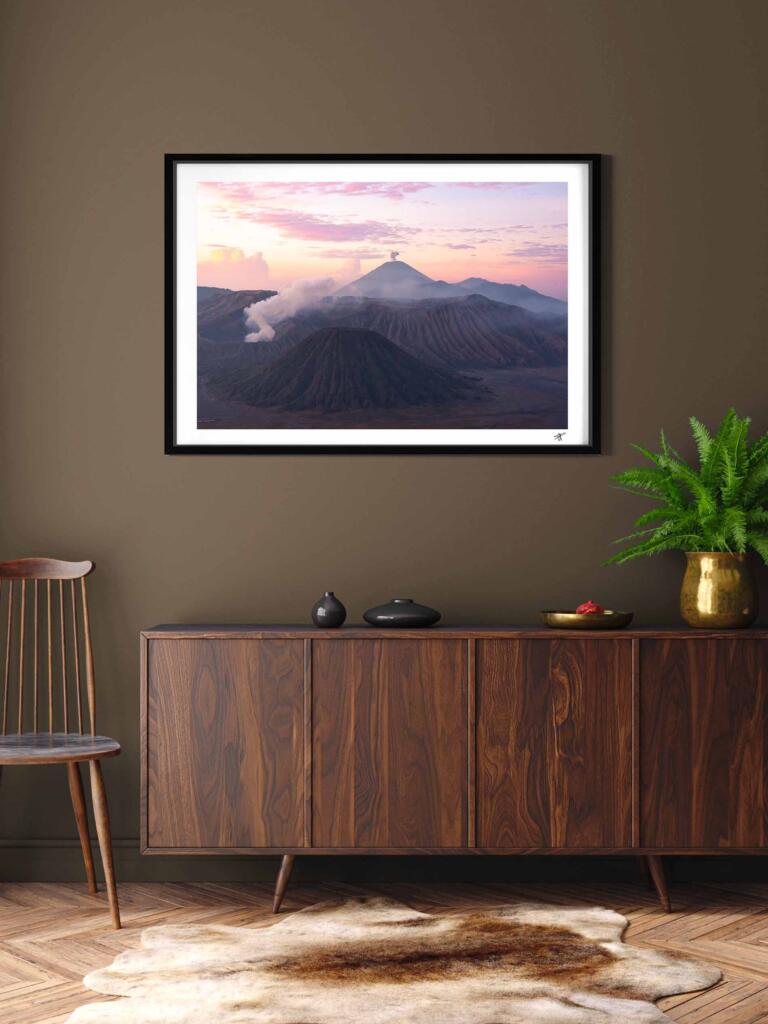 Sunrise in Bromo, Java I – Impression d’Art Mural Indonésie - hover