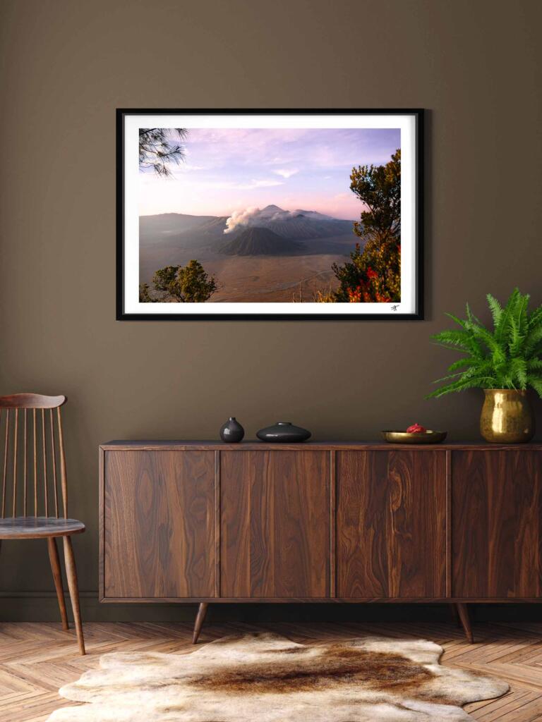 Sunrise in Bromo, Java III – Impression d’Art Mural Indonésie - hover