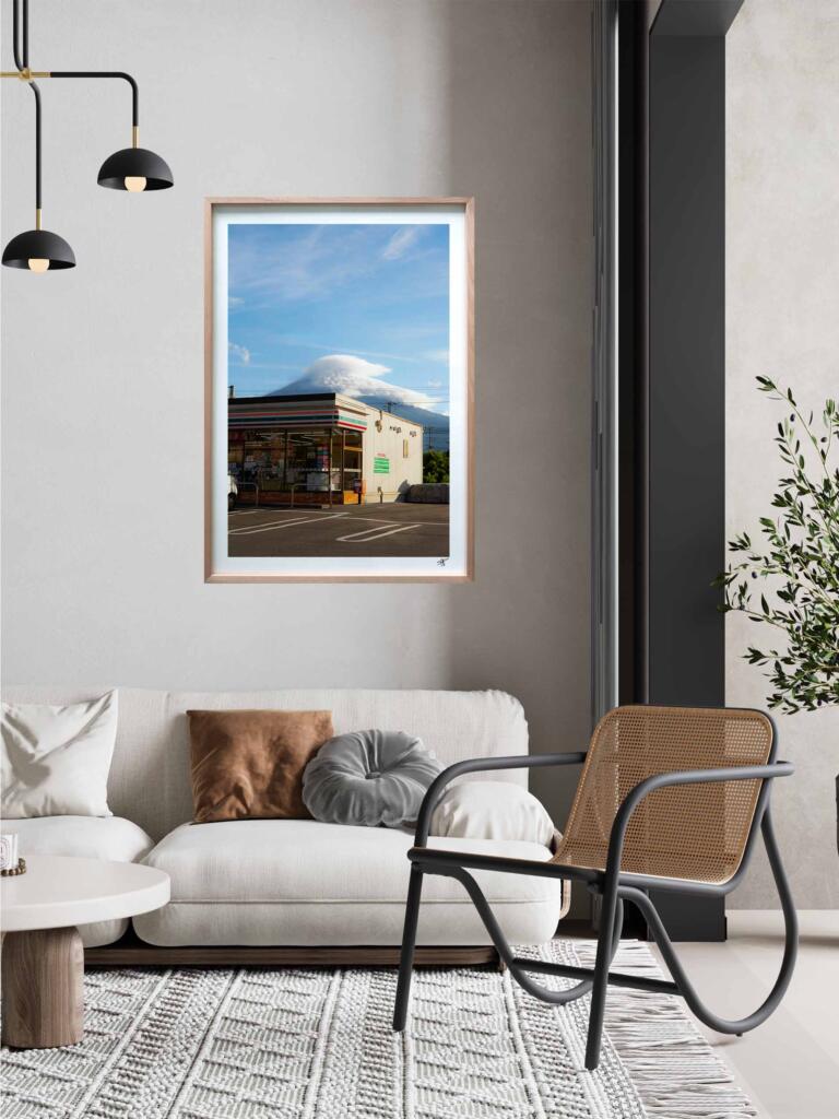 Mt Fuji x 7 Eleven I – Impression d’Art Mural Japon - hover