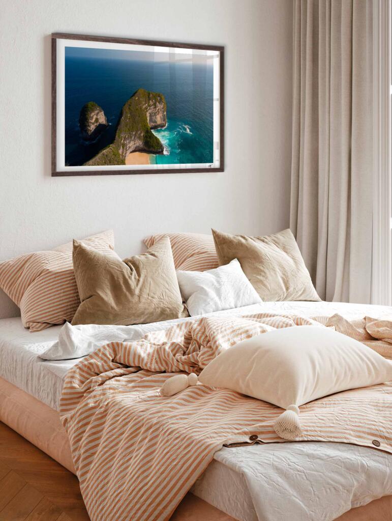 Kelingking Beach, Nusa Penida I – Impression d’Art Mural Indonésie - hover