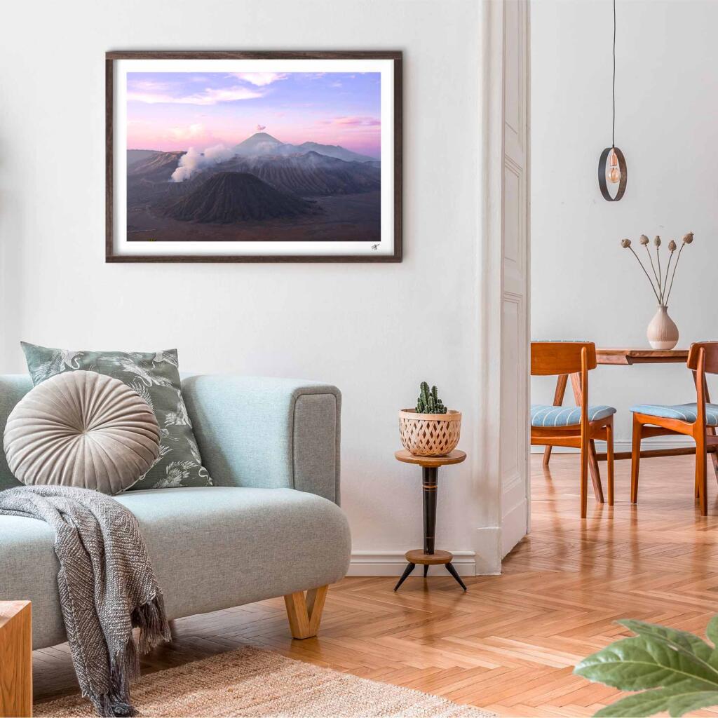 Sunrise in Bromo, Java II – Impression d’Art Mural Indonésie - hover