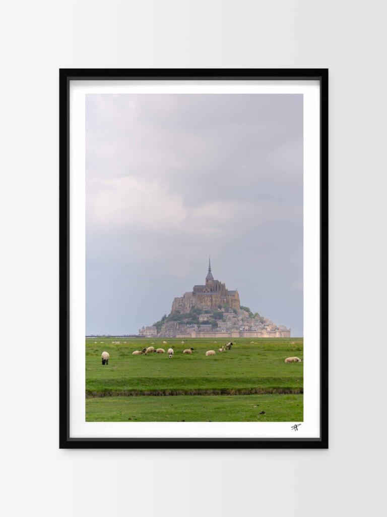 Le Mont Saint Michel II – Impression d&rsquo;Art Mural France