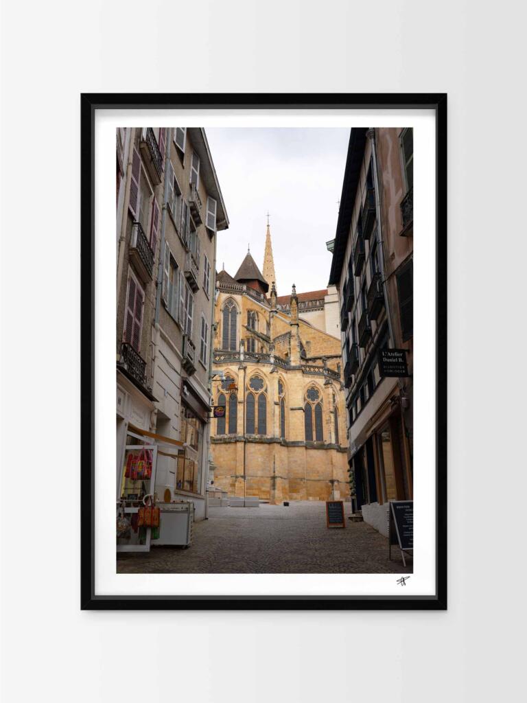 Les rues de Bayonne I – Impression d&rsquo;Art Mural France
