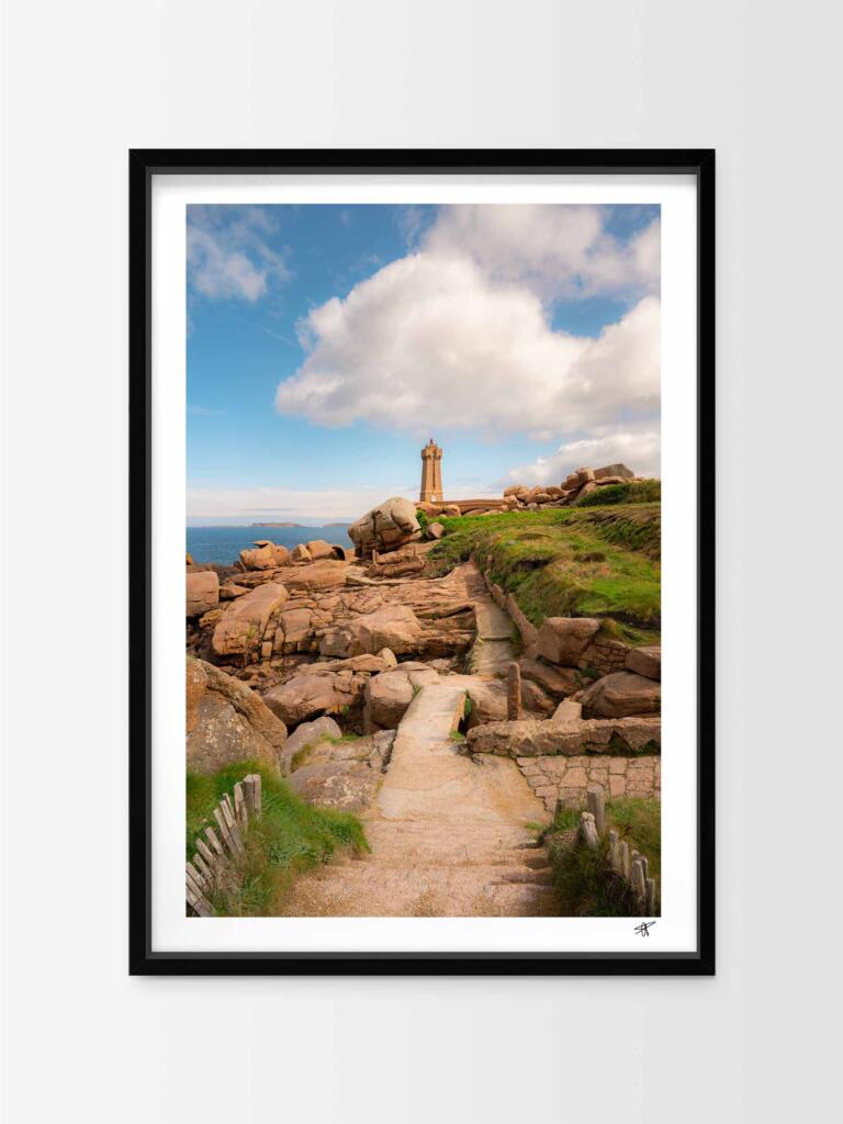 Phare de Mean Ruz, Bretagne I – Impression d&rsquo;Art Mural France