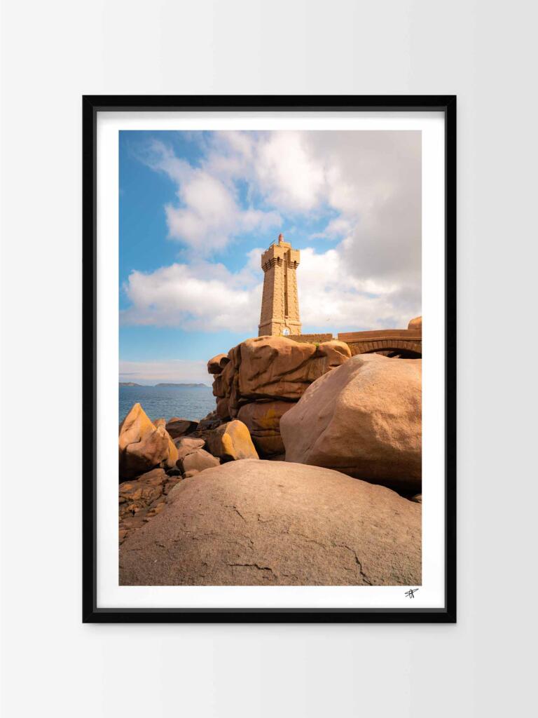 Phare de Mean Ruz, Bretagne II – Impression d’Art Mural France