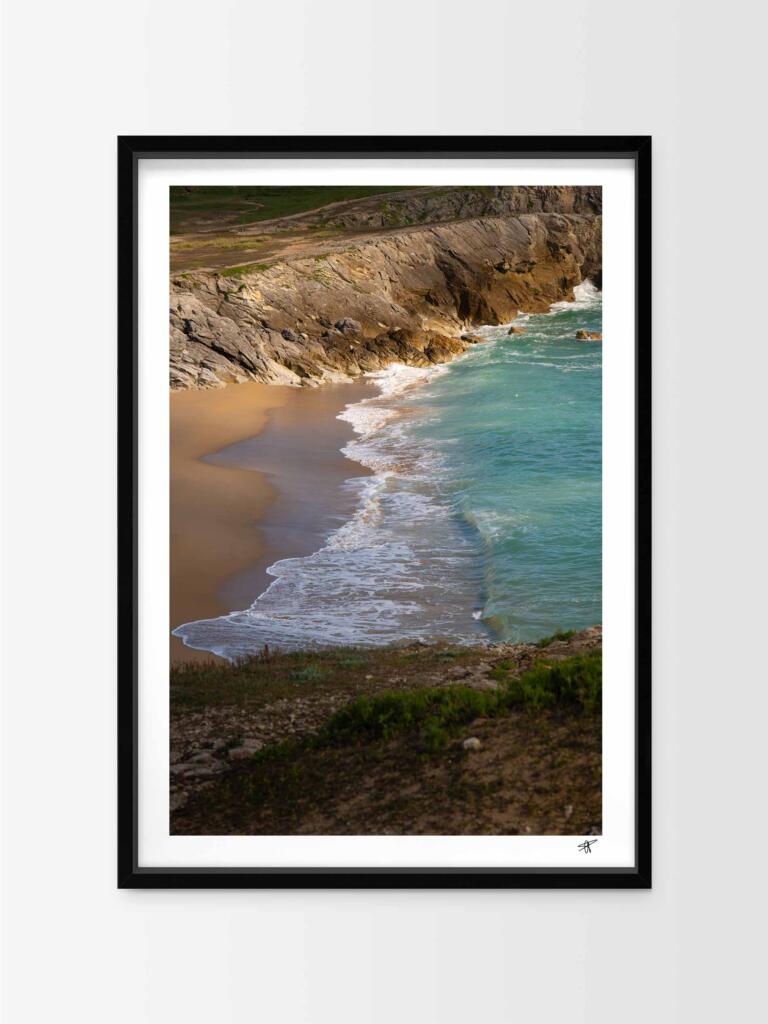 Plage de Port Blanc, Quiberon – Impression d’Art Mural France