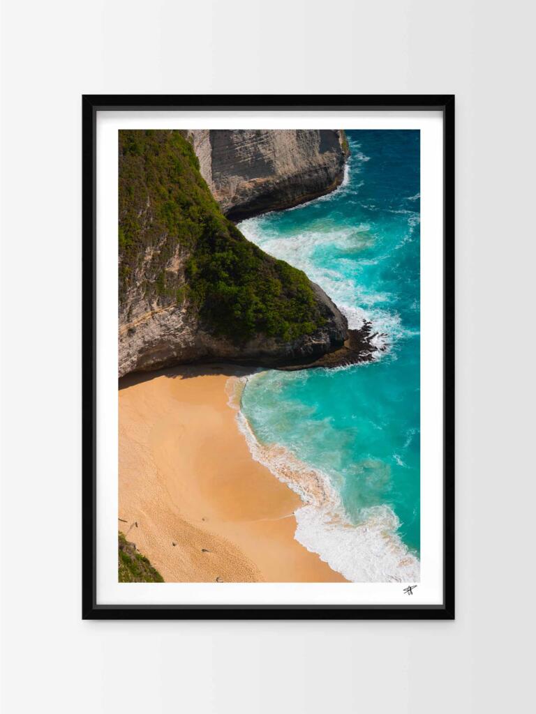 Kelingking Beach, Nusa Penida III – Impression d’Art Mural Indonésie