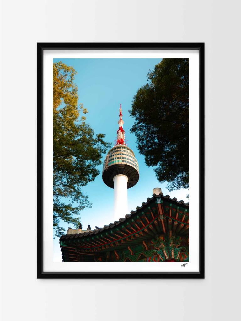 Seoul Tower III – Impression d’Art Mural Corée du Sud
