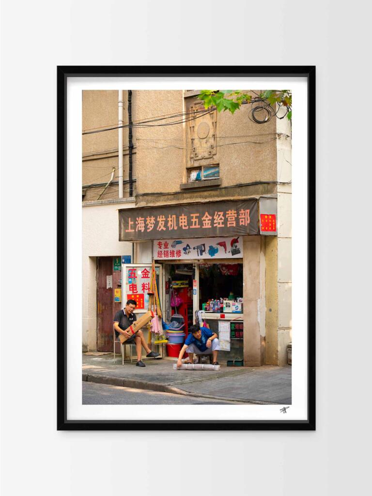 People in Shanghai II – Impression d’Art Mural Chine