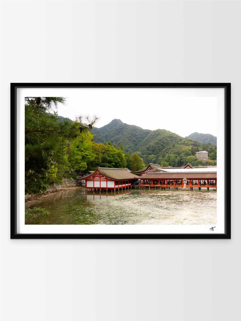 Itsukushima Temple in Miyajima II – Impression d’Art Mural Japon