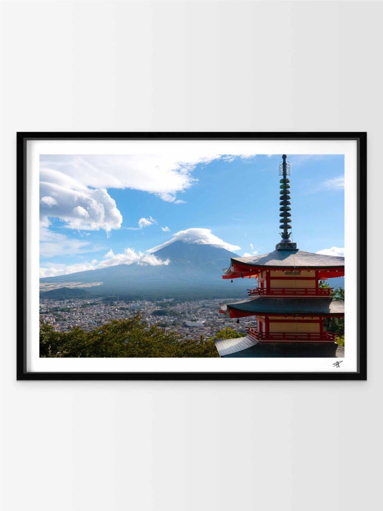 Mt Fuji View I – Impression d&rsquo;Art Mural Japon
