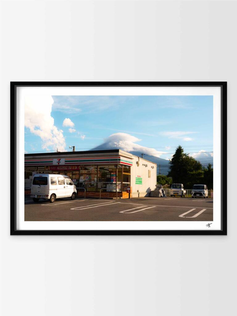 Mt Fuji x 7 Eleven II -Impression d’Art Mural Japon
