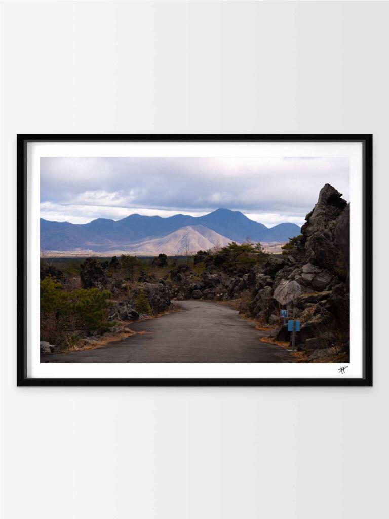 Onioshidashi Volcanic Park I – Impression d’Art Mural Japon