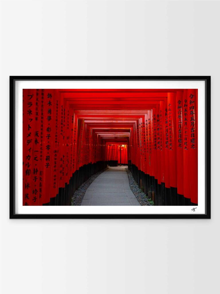 Fushimi Inari Taisha, Kyoto – Impression d’Art Mural Japon