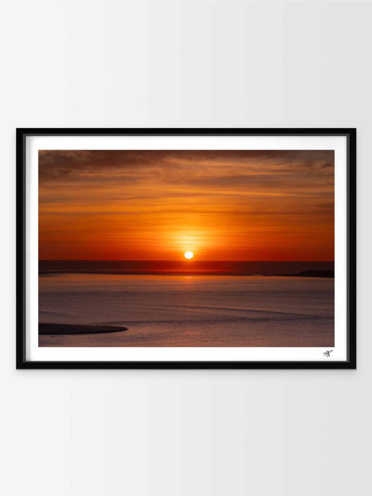 Coucher de soleil à la Dune du Pilat – Impression d’Art Mural France